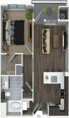 A1A Floor Plan