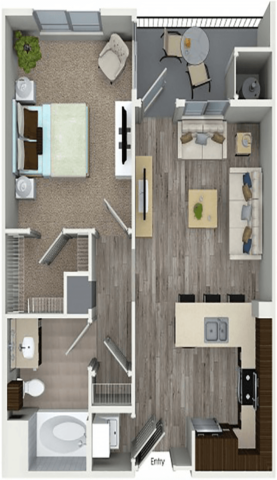 A1B Floor Plan