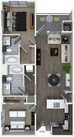 B2A Floor Plan