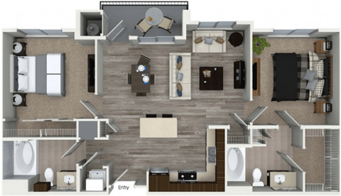 B2B Floor Plan