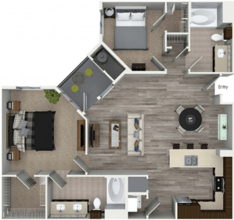 B2F Floor Plan