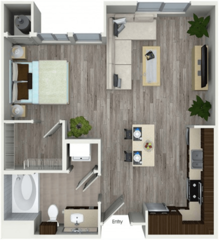 S1B Floor Plan